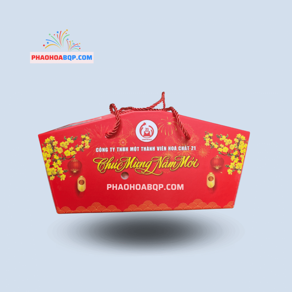 Giàn 50 Viên Ghép Pháo Hoa Bộ Quốc Phòng Mẫu Mới Nhất 2026