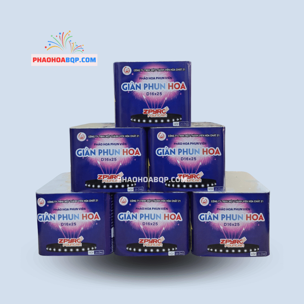 Giàn Phun Hoa 2026 Mẫu Mới D16x25